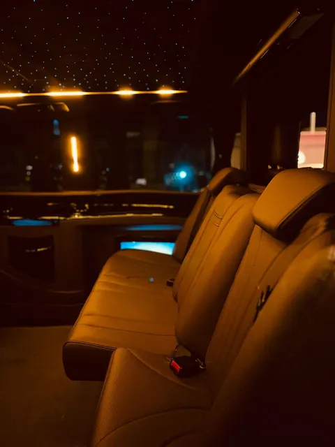 Vito VIP kabin: yan açıdan deri koltuklar